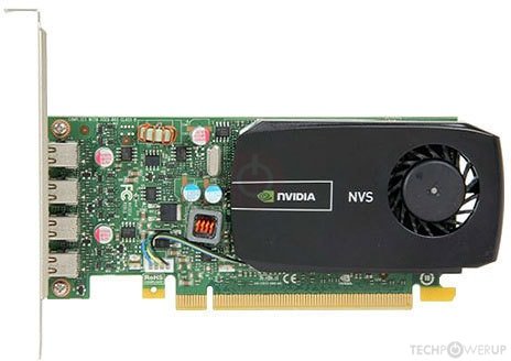 NVIDIA Quadro NVS 510, 2GB DDR3 Graphics Card